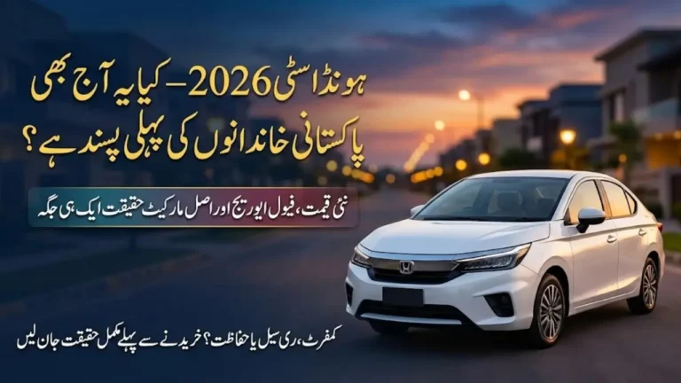 Honda City Price in Pakistan 2026, Latest feature, Specs and Reviews