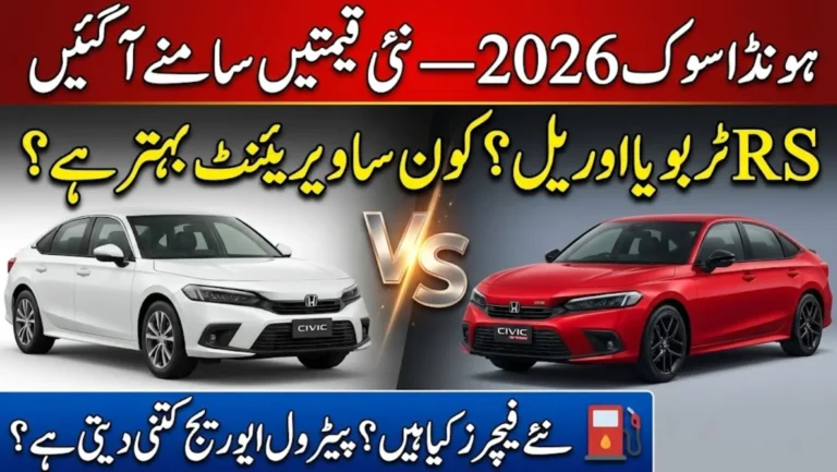 Honda Civic 2026 New Variants Price, Specs and Colors