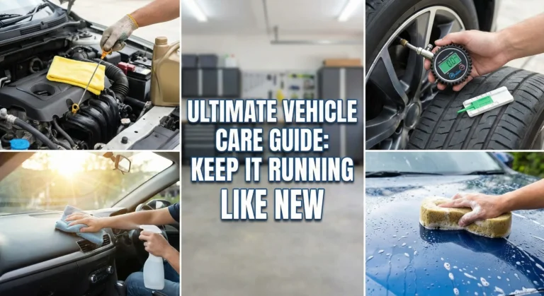 The Ultimate Vehicle Care Guide: Simple Ways to Keep Your Car Running Like New