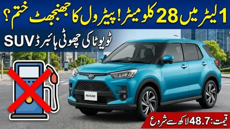 2026 Toyota Raize Price in Pakistan, Variants, Engine and Performance Details